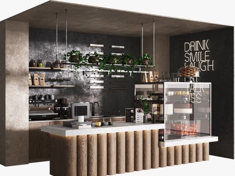 Coffee shop 7 Model 3D