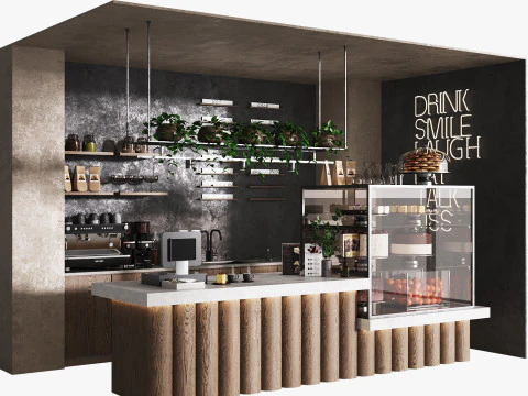 Caffetteria 7 Modello 3D