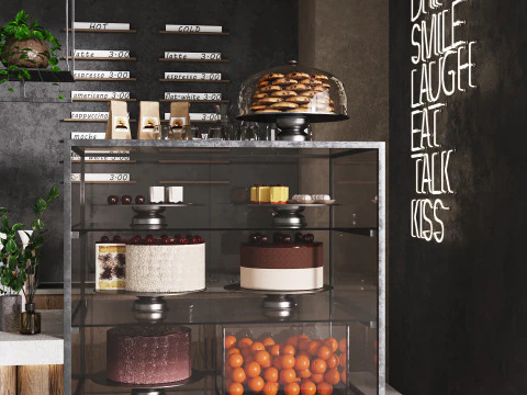 Caffetteria 7 Modello 3D