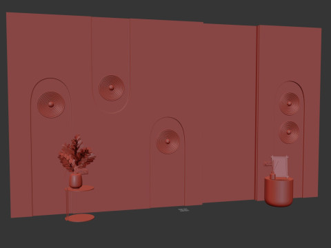 Headboard 11 Modelo 3D