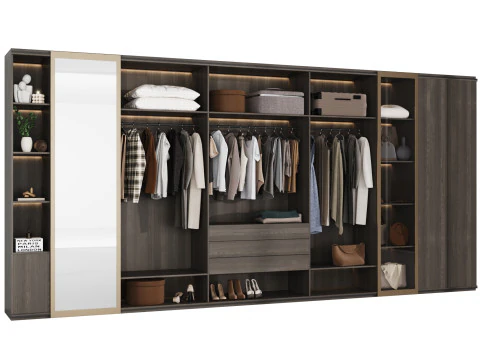 Guarda-roupa 42 Modelo 3D