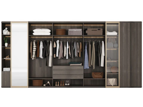 Guarda-roupa 42 Modelo 3D