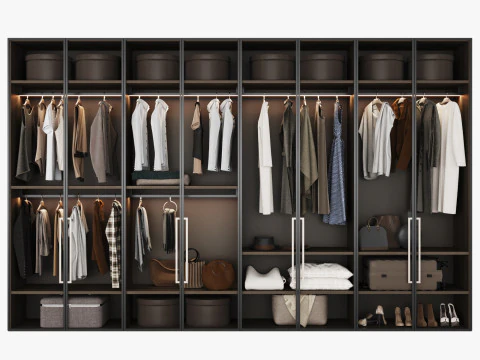 Wardrobe 43 3D Model