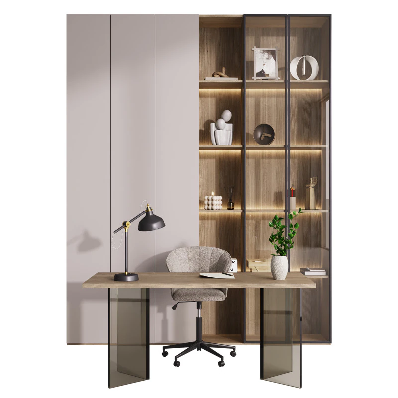 工作场所1 3D 模型 .c4d .max .obj .3ds .fbx .stl .blend 