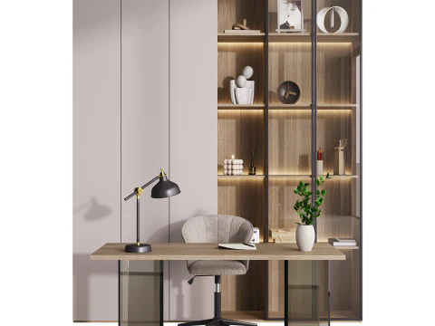 Lieu de travail 1 Modèle 3D