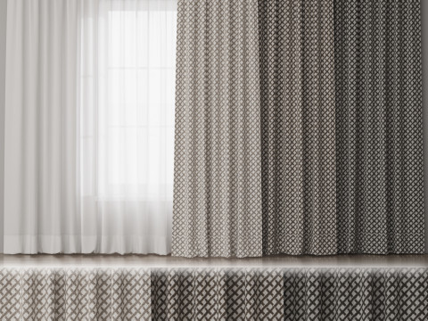 Curtains 8 Model 3D