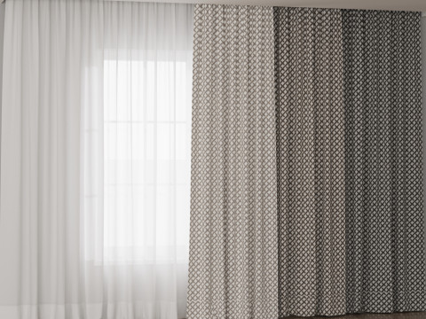 Curtains 8 Model 3D