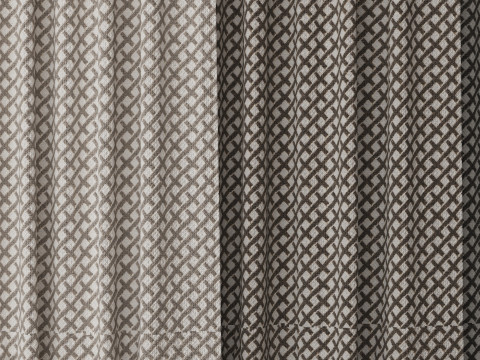 Curtains 8 Model 3D