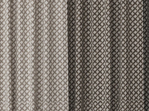 Cortinas 8 Modelo 3D