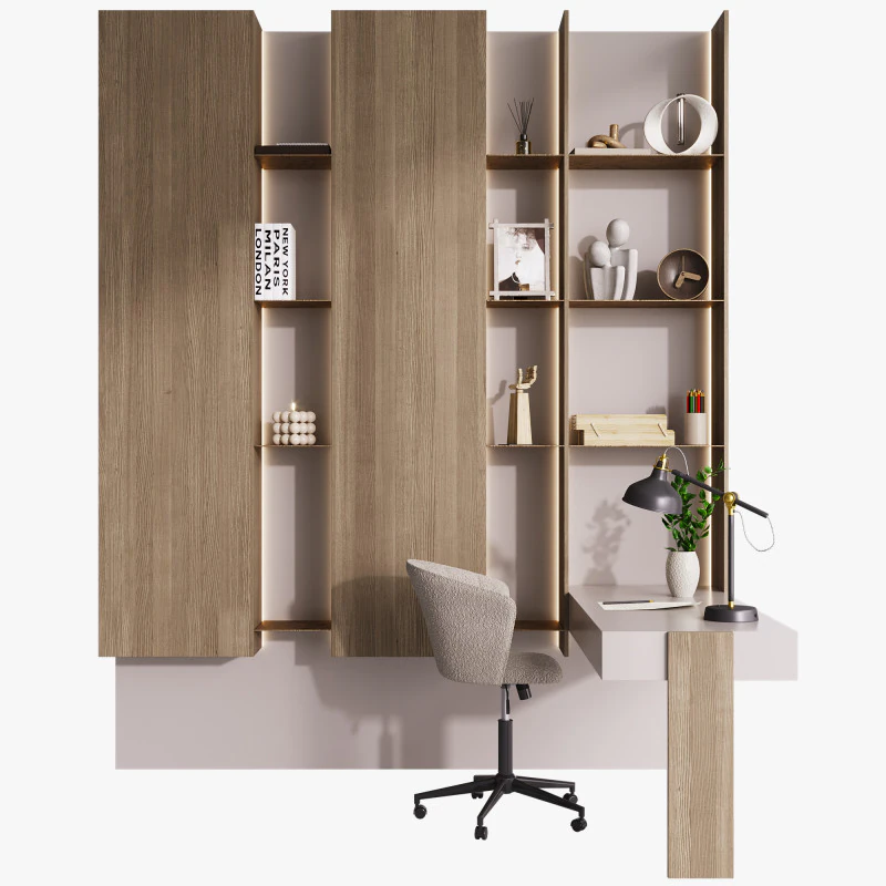 オフィス 3Dモデル .c4d .max .obj .3ds .fbx .stl .blend 