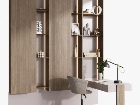 オフィス 3Dモデル