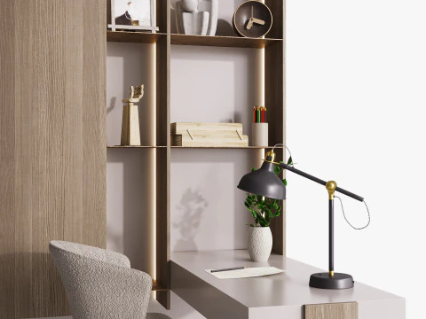 オフィス 3Dモデル