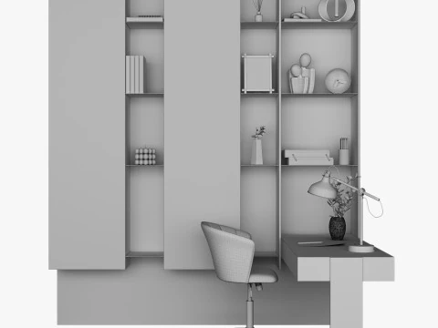 オフィス 3Dモデル