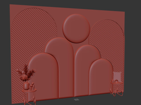 Headboard 12 3D Model