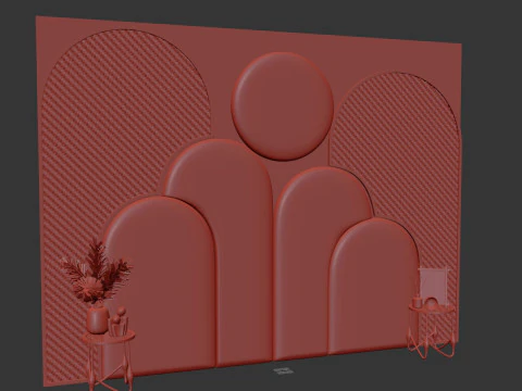 Headboard 12 3D Model