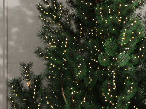 Christmas Decor - New Year Tree 1 Modèle 3D