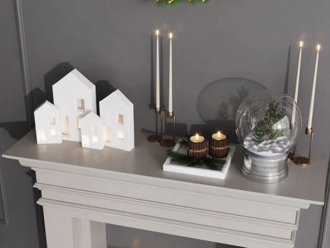 Christmas Decor - New Year Tree 2 3D Model