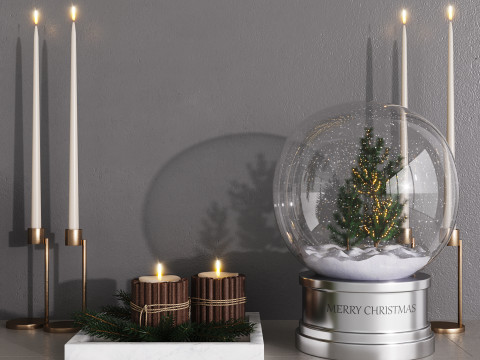 Christmas Decor - New Year Tree 2 Model 3D