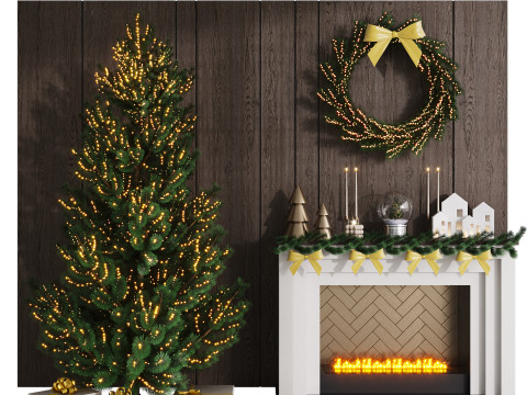 Christmas Decor - New Year Tree 3 3D Model