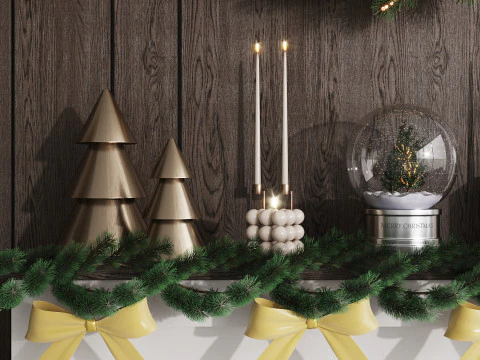 Christmas Decor - New Year Tree 3 3D Model
