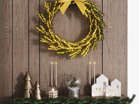 Christmas Decor - New Year Tree 4 3Dモデル
