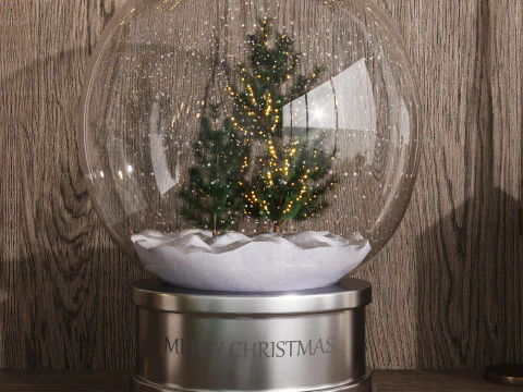 クリスマスの装飾 - 新年ツリー 4 3Dモデル
