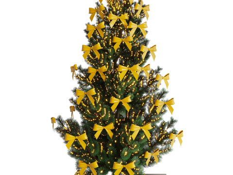 Christmas Decor - New Year Tree 5 3D Model
