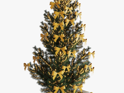 Christmas Decor - New Year Tree 5 3D Model