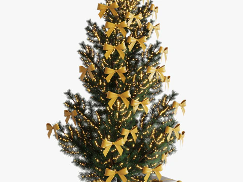 Christmas Decor - New Year Tree 5 3D Model