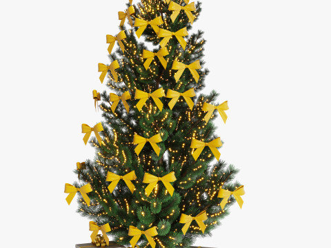 Christmas Decor - New Year Tree 5 3D Model
