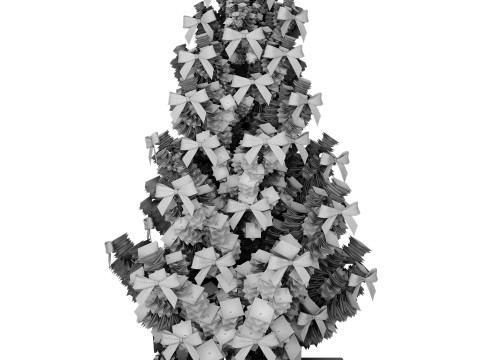 Christmas Decor - New Year Tree 5 3D Model