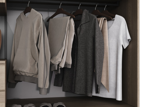 Wardrobe 47 3D Model