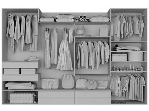 Wardrobe 47 3D Model