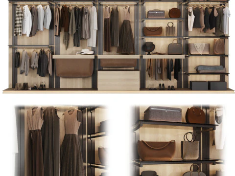 Guardaroba 48 Modello 3D