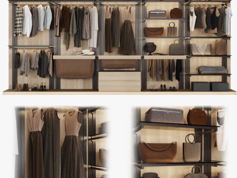 Guardaroba 48 Modello 3D