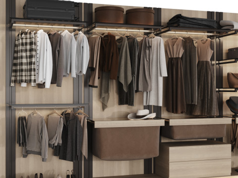 Wardrobe 48 Modello 3D
