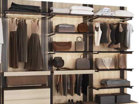 Wardrobe 48 Modello 3D
