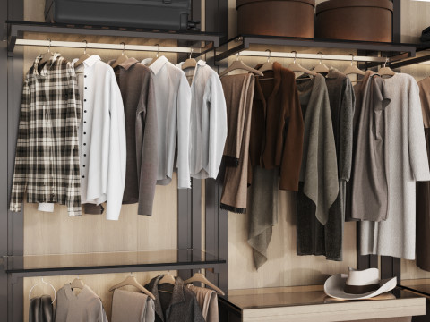 Wardrobe 48 Modello 3D