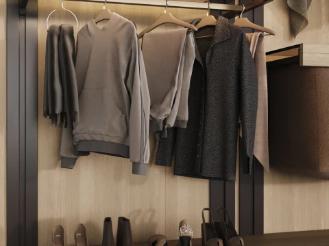 Guardaroba 48 Modello 3D