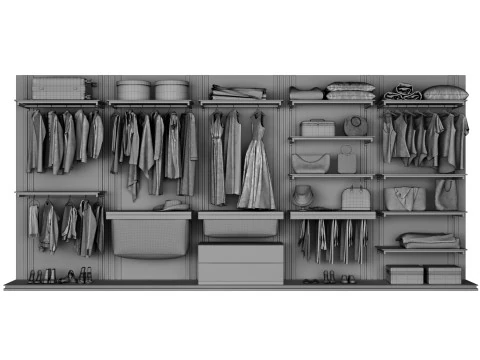 Guardaroba 48 Modello 3D
