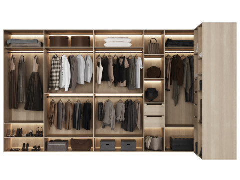Wardrobe 50 3Dモデル