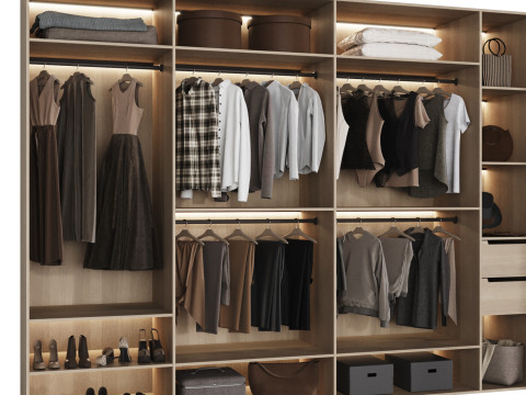 Wardrobe 50 3Dモデル