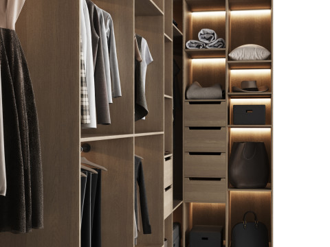 Wardrobe 50 3Dモデル