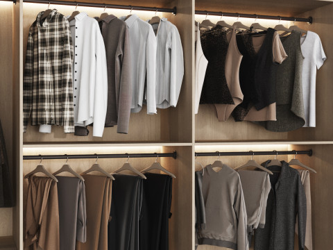 Wardrobe 50 3Dモデル