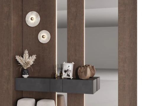 Composition for the hallway 13 3D Model