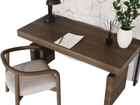 Workplace 4 3D Model