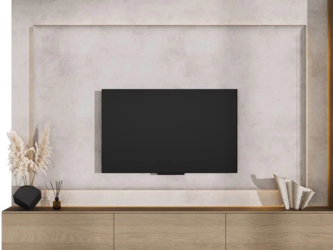 Parete televisiva 10 Modello 3D