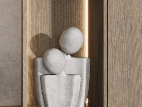 Parete televisiva 10 Modello 3D