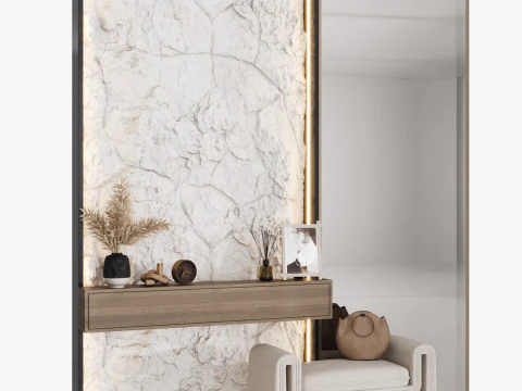 Composizione corridoio 14 Modello 3D