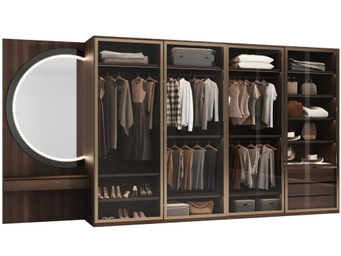 Wardrobe with filling 53 3Dモデル
